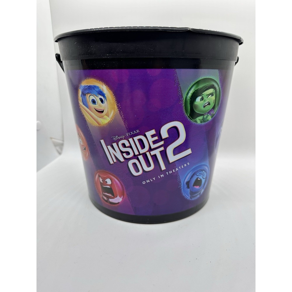 Disney Pixar Inside Out 2 Movie Theater Popcorn Bucket Collectible Edition